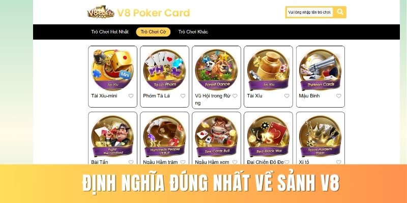 V8 - Khám Phá Sảnh Game Bài Hot Và Đặc Biệt Tại 79king
